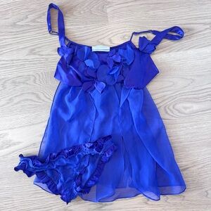 💜 NWOT Purple Flora Nikrooz Set 💜